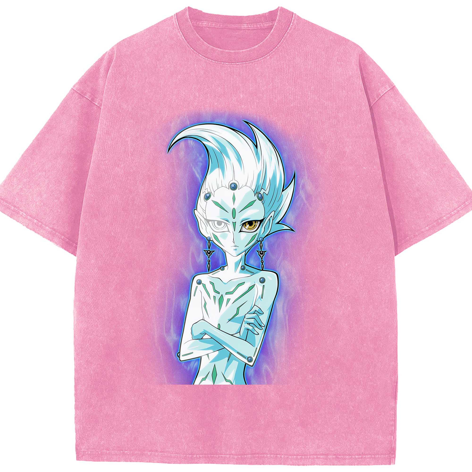 （画像用） 遊☆戯☆王 Yu-Gi-Oh! 綿100% ヴィンテージ風 半袖Tシャツ（フロントプリント）
